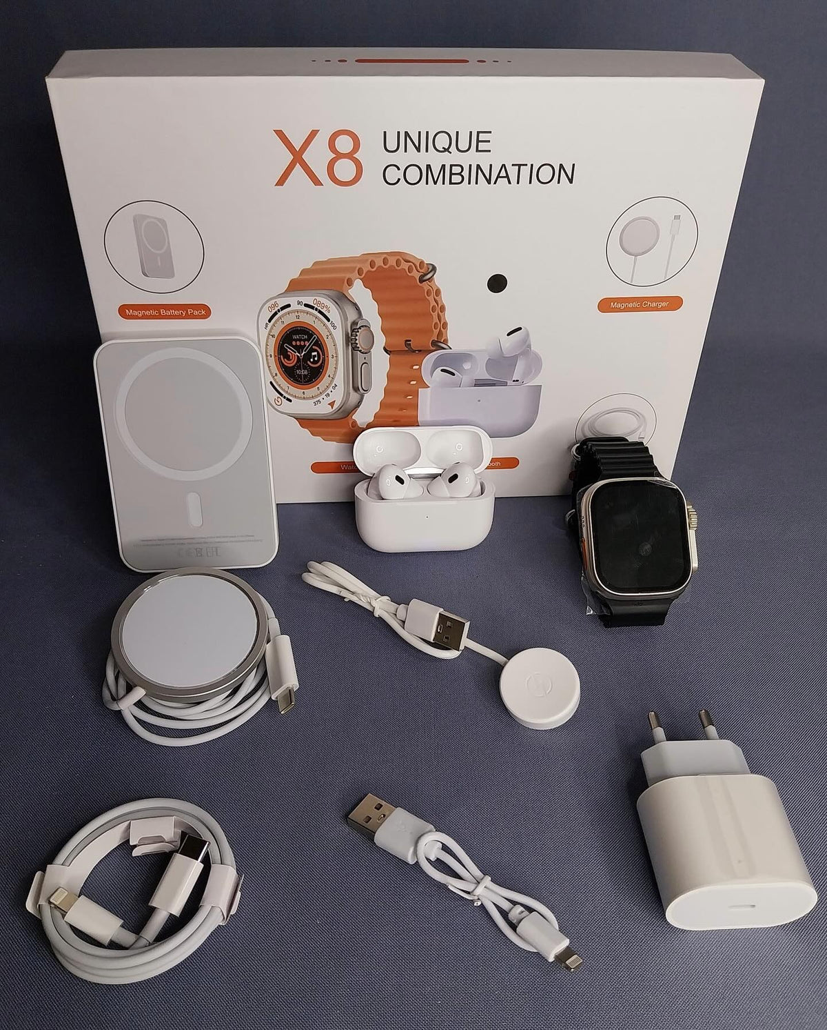 Kit X8 completo - foto autorizada de confirmación